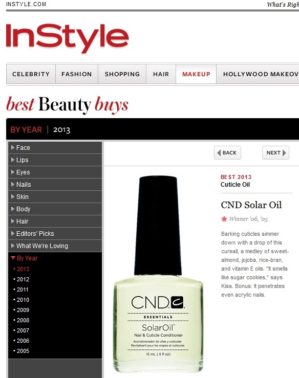 CND Solar Oil - InStyle Best Beauty Buy