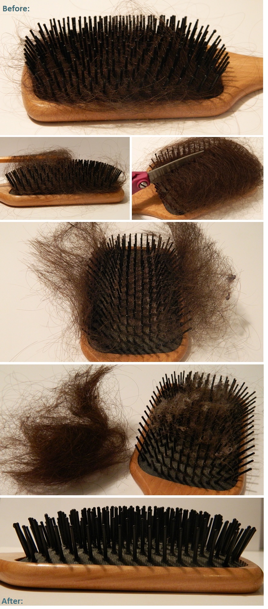 How to Clean Your Hairbrush