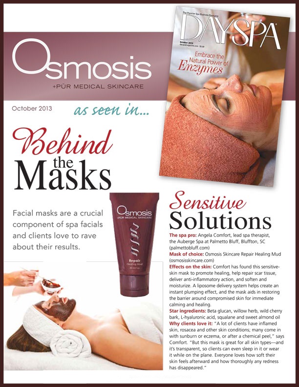 Osmosis Repair Mask in DaySpa Magazine